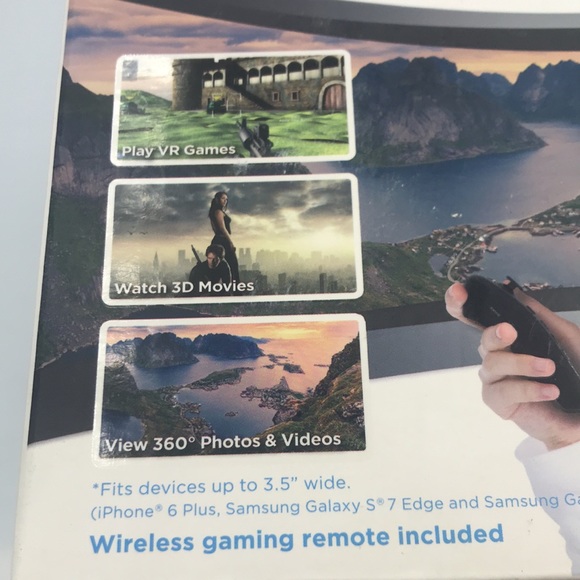 Cynoculars virtual Reality Headset + Remote New in Box 📦 Sealed - Picture 6 of 7